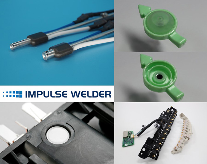 瞬間加熱／冷却で高品質にカシメ、面同士では高い密閉性を確保